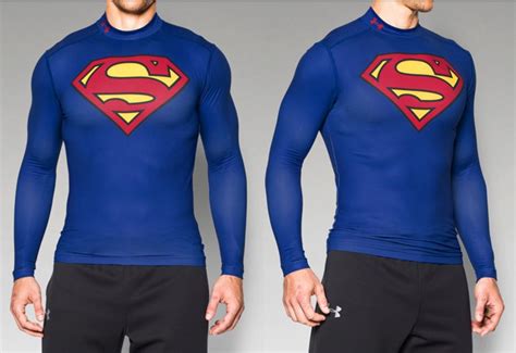 Under Armour Alter Ego Superman Coldgear Compression Shirt