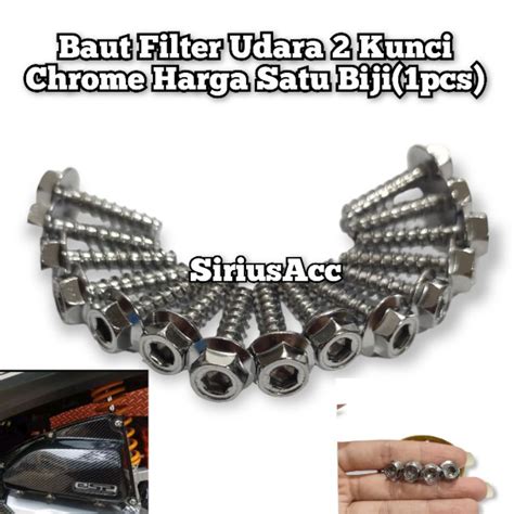 Jual Baut Probolt Box Filter Udara Kunci Chrome M X Universal