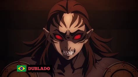 Tanjiro Matou O Oni Dos Tambores Kimetsu No Yaiba Dublado Youtube