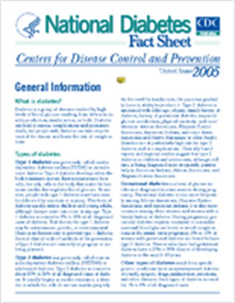 CDC Stacks | National diabetes fact sheet - 7054 | Library Collection