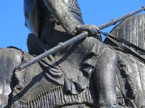 Equestrian statue of Pratap Singh in Udaipur, Rajasthan India