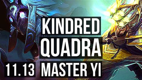 Kindred Vs Master Yi Jungle Quadra Legendary M Mastery