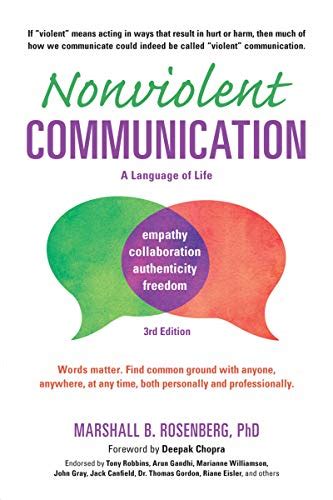 Nonviolent Communication A Language Of Life Life Changing Tools For