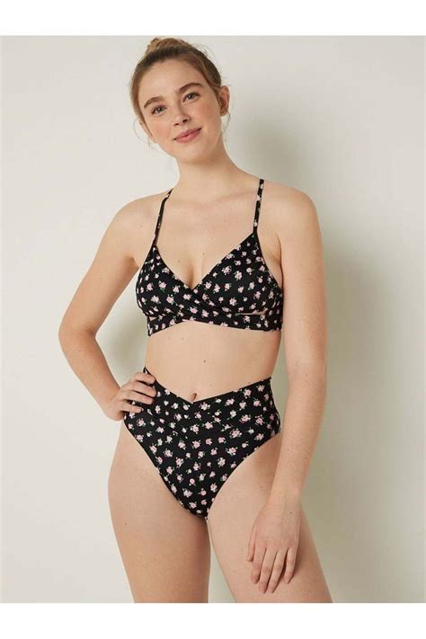 PINK V Çapraz Geçişli Yüksek Bel Cheeky Bikini Altı Fiyatı Yorumları