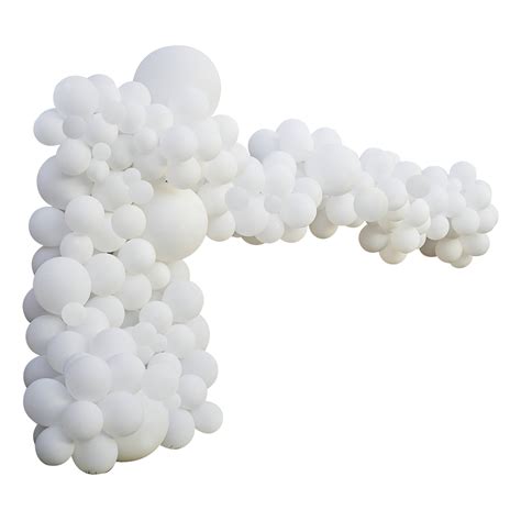 Ginger Ray White Balloon Arch Kit Pieces Hobbycraft