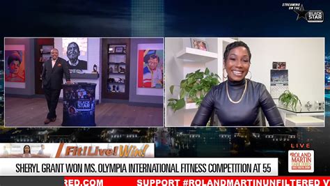 Watch: Sheryl Grant Talks to Roland Martin About Staying FIT at Any Age!