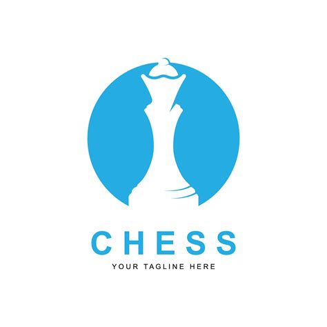 Chess Logo Vector Icon Illustration Design 28801516 Vector Art At Vecteezy
