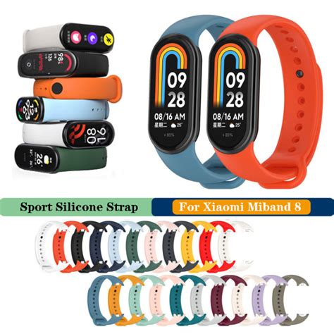 Strap For Xiaomi Mi Band Replacement Colorful Silicone