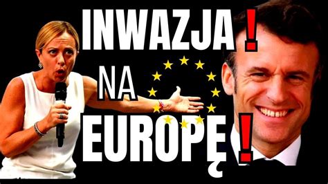 INWAZJA na Europę Premier STOP Nielegalnej Imigracji YouTube