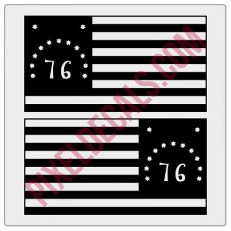 Bennington Flag Decals