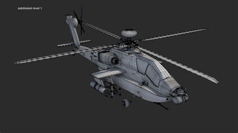 Apache Helicopter 3D model - TurboSquid 2092686