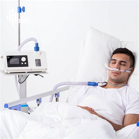 Bmc Non Invasive Ventilator High Flow Function Breathing With Heated