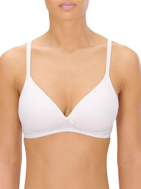 Naturana Naturana White Lightly Padded Non Wired Soft Cup Bra Size 32 To 40 A B C D