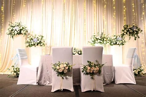 Sofitel Singapore City Centre Wedding Decoration Stones Florist