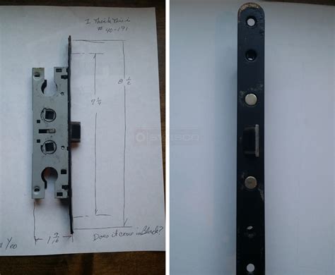 Storm Door Multi Point Mortise Lock For Pella