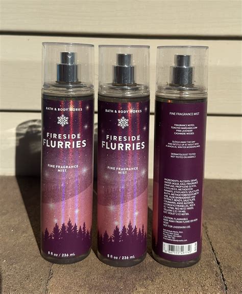 Bath Body Works Fireside Flurries Fragrance Mist Spray Perfume