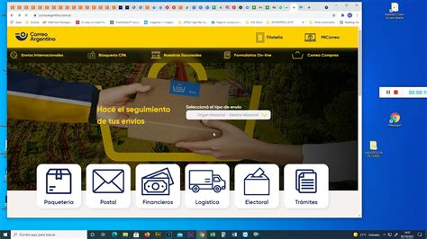 Como Realizar Seguimiento Paquete Correo Argentino Youtube