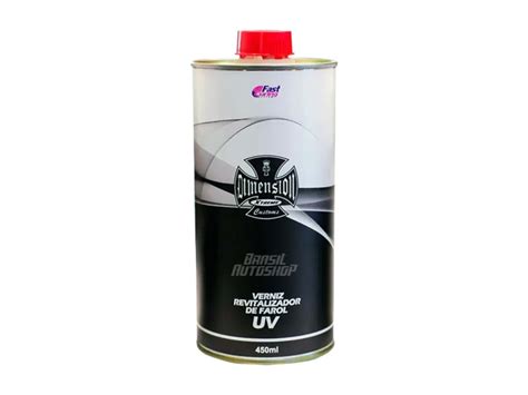 Verniz Revitalizador De Farol UV LED 450ml DIMENSION BRASIL AUTOSHOP