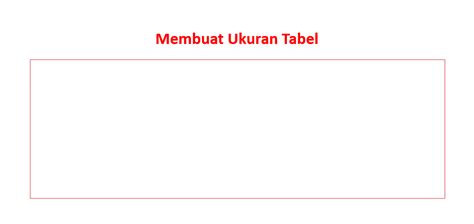 5 Cara Membuat Tabel Di Word Dan Mempercantiknya Rapih