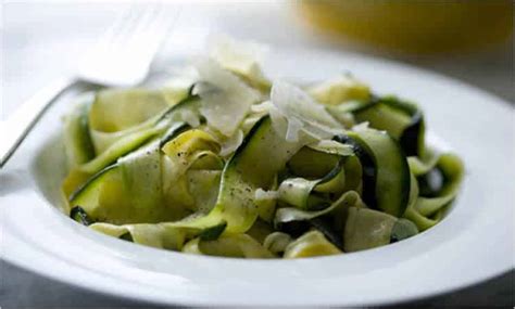 Tagliatelles de courgettes un super plat pour votre entrée