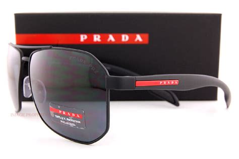 Prada Linea Rossa Men S Sunglasses Black PS 51VS DG05Z1 For Sale Online