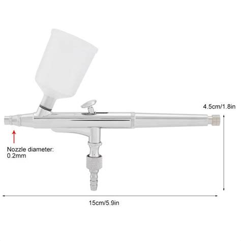 Fdit Kit D A Rographe Double Action Avec Aiguille Pistolet