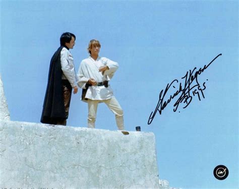 Garrick Hagon as Biggs Darklighter in Star Wars Autographed 8x10 with – Icon Autographs