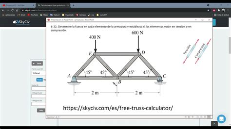 An Lisis Estructural Armaduras Online Youtube