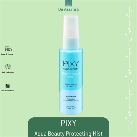 Pixy Aqua Beauty Protecting Mist 60ml Face Mist Bpom Menyegarkan