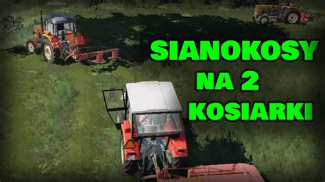 FS19 SIANOKOSY NA 2 KOSIARKI SIANOKOSY 1 2 Bracia Na Polskiej Wsi