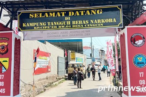 Desa Cingcin Soreang Dipilih Jadi Kampung Tangguh Bebas Narkoba PRFM News