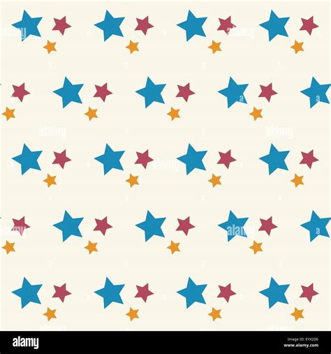 Stars Seamless Pattern Stock Vector Image Art Alamy