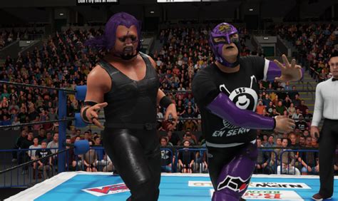 WWE2k19タッグマッチでEVILと内藤が激突イービル石森太二VS内藤哲也BUSHI完グラタン星人のリープフロッグ