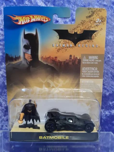 HOT WHEELS BATMAN Begins Batmobile With Figure MOC EUR PicClick FR