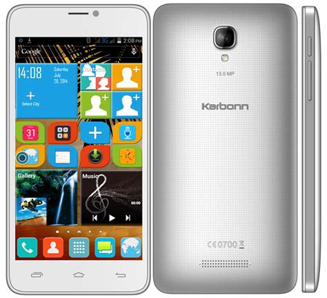 Karbonn Titanium S19 With 5 Inch HD Display Android 4 4 And 13MP