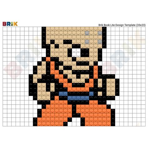 Dragon Ball Super Pixel Art Grid - Pixel Art Grid Gallery