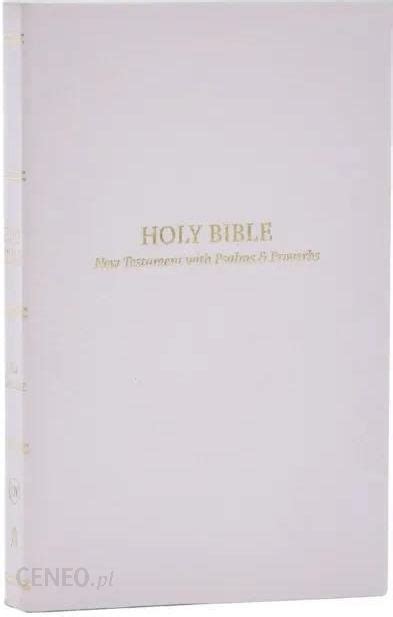 Kjv Pocket New Testament With Psalms And Proverbs Softcover White