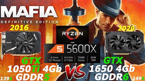 Mafia Definitive Edition Gtx Ti Vs Gtx Ryzen X