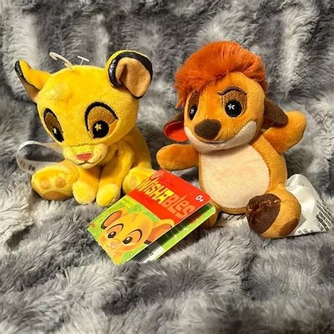 Disney Parks Wishables Lion King Series Simba Timon In 2022 Lion King