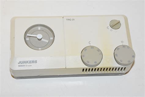 Junkers TRQ 21 T Raumthermostat 7744901054 2 J Garantie T837 EBay