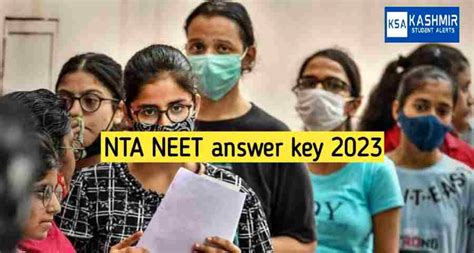 NTA NEET Answer Key 2023 OMR Sheet Result Date Released