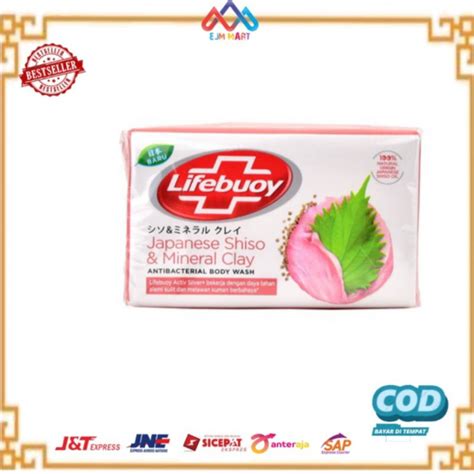 Jual SABUN BATANG LIFEBUOY ISI 4 JAPANESE SHISO JAPAN SAKURA Shopee