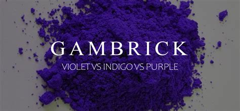 Indigo Vs Purple