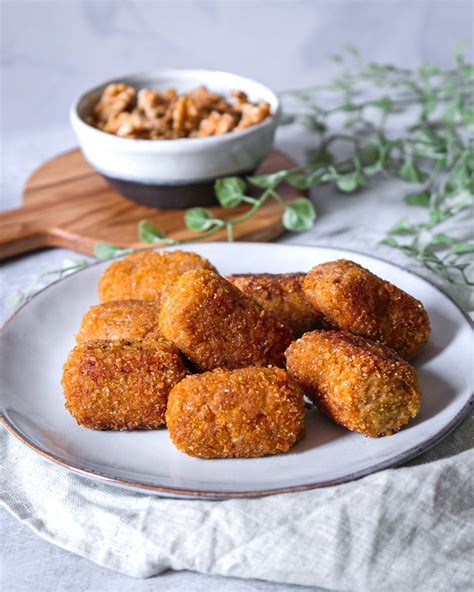 Croquetas Veganas De Puerro Y Nueces Create Recipes Recetas Para