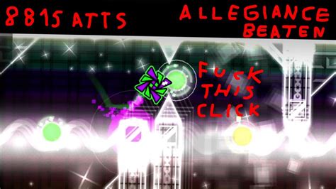 Allegiance By Nikroplays 100 3rd Extreme Demon Geometry Dash YouTube