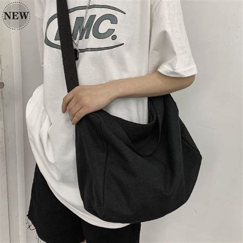 Japanese Original Canvas Bag Unisex Bag All Match Literary Double