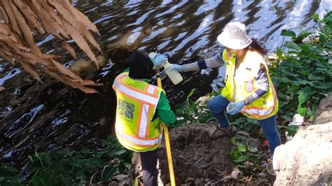 Autoridades Recogen Muestras Del Lago Los Andes N 2 En San Miguelito