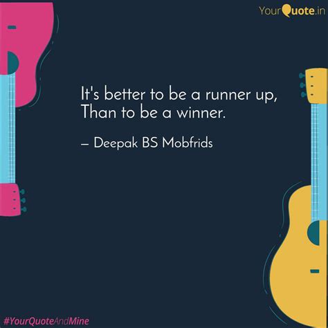 Best Runnerup Quotes Status Shayari Poetry And Thoughts Yourquote