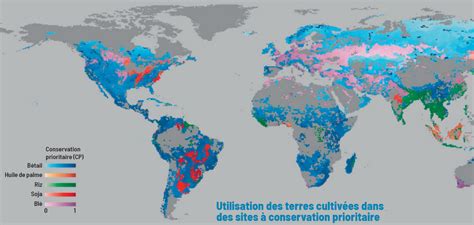 Une carte pour comprendre comment l agriculture fait la guerre à la