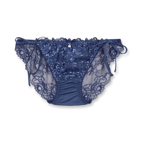 フランデランジェリー fran de lingerie Terras テラス コーディネート紐ショーツ返品不可商品 ネイビー ファッション通販 FASHION WALKER